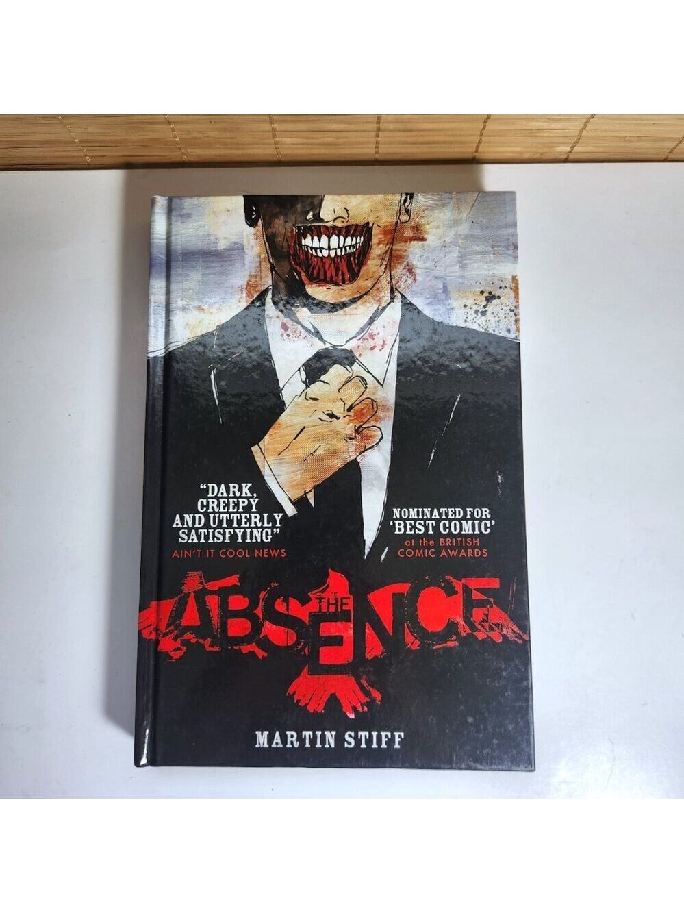 The Absence Graphic Novel Martin Stiff Hardcover 1st Edition 2014 Comic